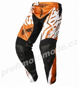 Kalhoty ALPINESTARS RACER oranžové