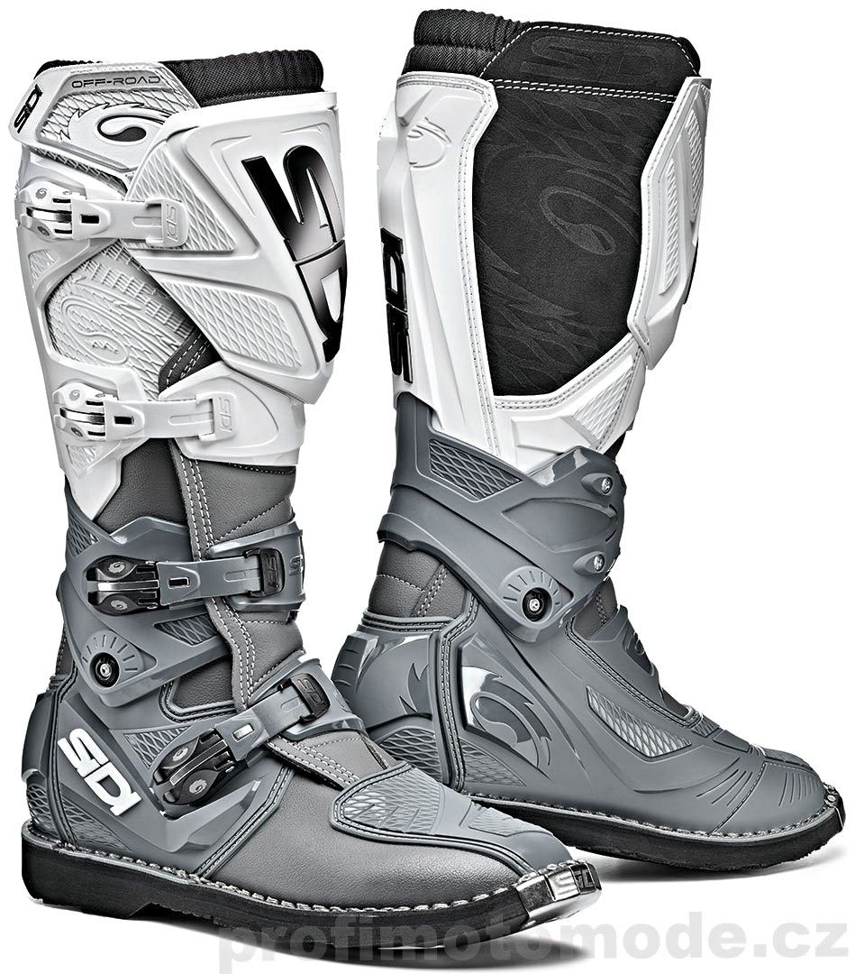 SIDI CROSSFIRE MX-3 bílo šedé