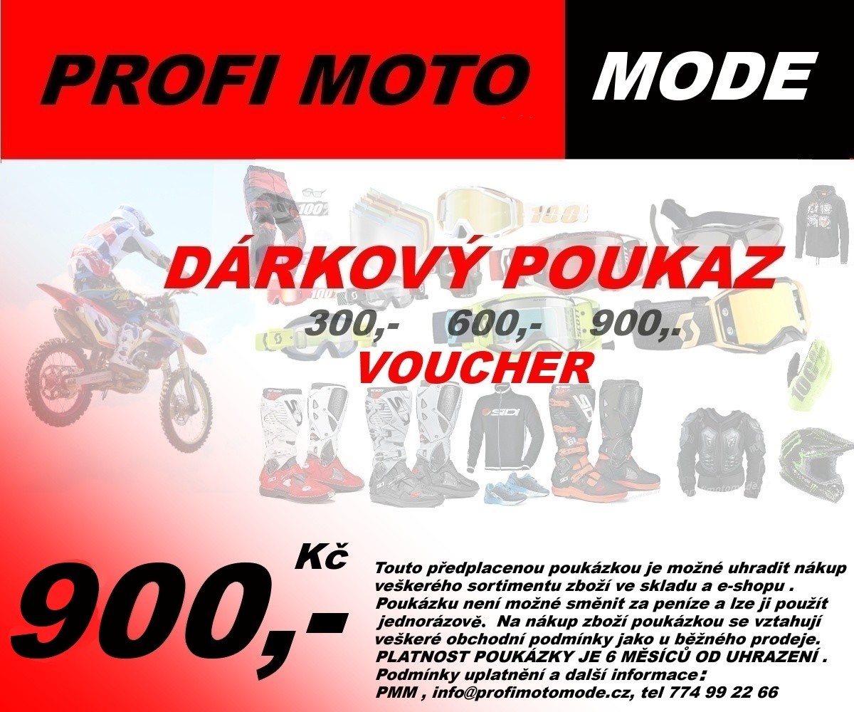 DÁRKOVÝ POUKAZ V HODNOTĚ 300, 600, 900 