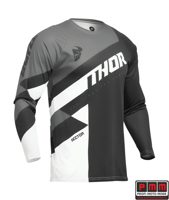 MX DRES THOR SECTOR černo šedý