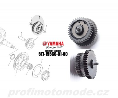 VOLNOBĚŽKA STARTÉRU YAMAHA WR  5TJ-15560-01-00