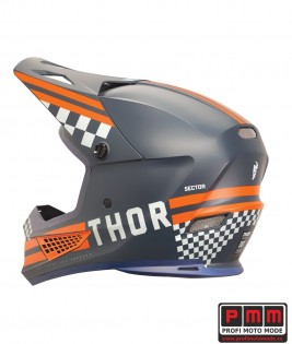 Přilba THOR SECTOR 2 Combat Midnight/Orange