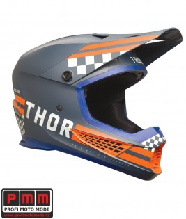 Přilba THOR SECTOR 2 Combat Midnight/Orange